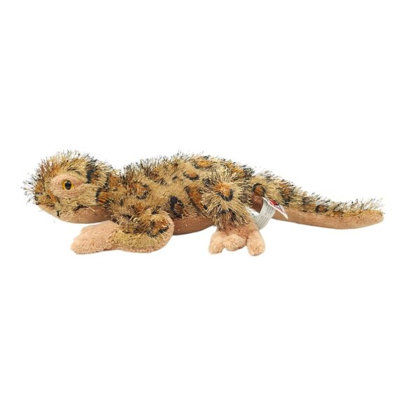 Ganz Webkinz Leopard Lizard Plush NO CODE 14" Stuffed Animal Toy HM198 Tan Brown - Picture 4 of 12